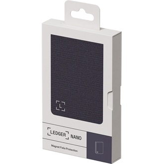 Ledger Nano Gen 5 Magnet Folio - Business Charcoal cryptopénztárca BOX fekete