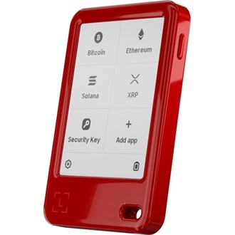 Ledger Nano Gen 5 including Recovery Key - Cherry Red cryptopénztárca BOX piros