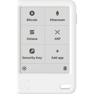 Ledger Nano Gen 5 including Recovery Key - Glacier White cryptopénztárca BOX fehér