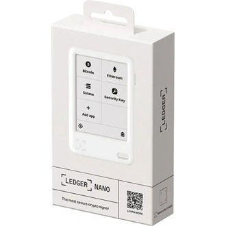 Ledger Nano Gen 5 including Recovery Key - Glacier White cryptopénztárca BOX fehér