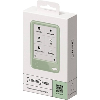 Ledger Nano Gen 5 including Recovery Key - Matcha Green cryptopénztárca BOX zöld