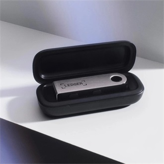 Ledger Nano S Plus Case cryptopénztárca tok fekete