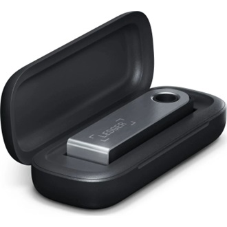 Ledger Nano S Plus Case cryptopénztárca tok fekete