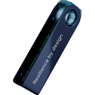 Ledger Nano S Plus Neptune Blue cryptopénztárca BOX kék