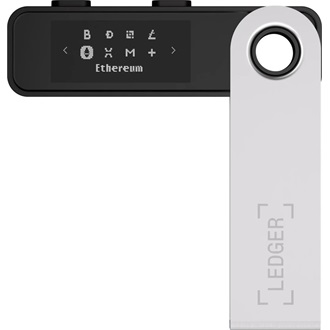 Ledger Nano S Plus Onyx Black cryptopénztárca BOX fekete