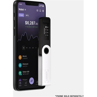Ledger Nano S Plus Onyx Black cryptopénztárca BOX fekete