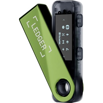 Ledger Nano S Plus Oxidate Green cryptopénztárca BOX zöld