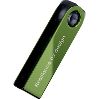 Ledger Nano S Plus Oxidate Green cryptopénztárca BOX zöld