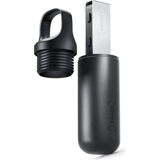 Ledger Nano S Plus Pod cryptopénztárca tok fekete