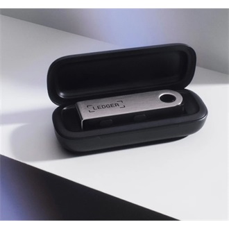 Ledger Nano X Case cryptopénztárca tok fekete