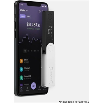 Ledger Nano X Onyx Black cryptopénztárca BOX fekete