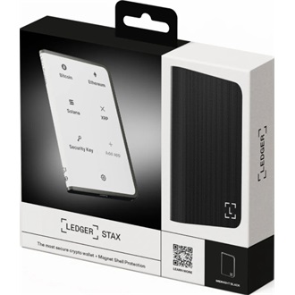 Ledger Stax cryptopénztárca BOX szürke