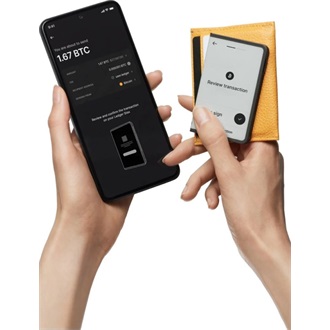 Ledger Stax cryptopénztárca BOX szürke