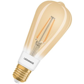 Ledvance Smart+ 6W 2400K E27, dimmelhető Edison alakú filament LED fényforrás