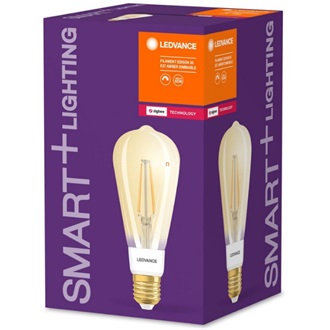 Ledvance Smart+ 6W 2400K E27, dimmelhető Edison alakú filament LED fényforrás