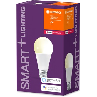Ledvance Smart+ 8,5W E27 állítható színhőmérsékletű, dimmelhető körte alakú LED fényforrás
