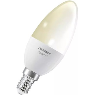 Ledvance Smart+ Bluetooth vezérlésű 5W 2700K E14, dimmelhető gyertya alakú LED fényforrás