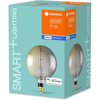 Ledvance Smart+ Bluetooth vezérlésű 6W 2700K E27, dimmelhető nagygömb alakú filament LED fényforrás
