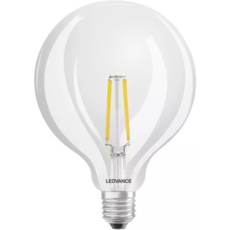 Ledvance Smart+ Wifi vezérlésű 5,5W 2700K E27 dimmelhető filament nagygömb LED fényforrás