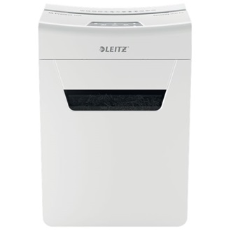 Leitz IQ Protect Premium 10X keresztvágó / konfettivágó iratmegsemmisítő fehér-szürke