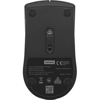 Lenovo 150 optikai vezeték nélküli egér fekete
