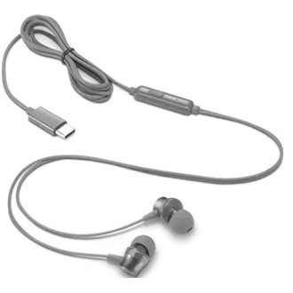 Lenovo 300 USB-C fülhallgató headset szürke