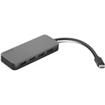 Lenovo 4-portos USB-C USB3.0 hub szürke