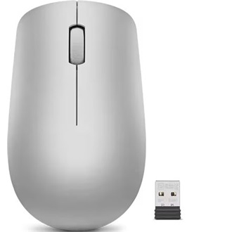 Lenovo 530 optikai vezeték nélküli egér (Platinum Grey) szürke