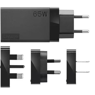 Lenovo AC Travel Adapter 65W univerzális hálózati töltő adapter fekete
