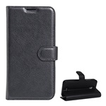 Lenovo B Gigapack tok álló, bőr hatású FLIP, prémium, FEKETE