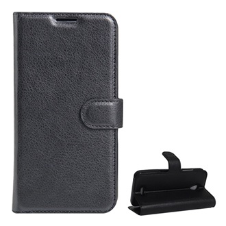 Lenovo B Gigapack tok álló, bőr hatású FLIP, prémium, FEKETE