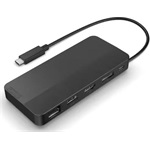 Lenovo Dual Display Travel Dock 5-port 65W USB-C dokkoló fekete