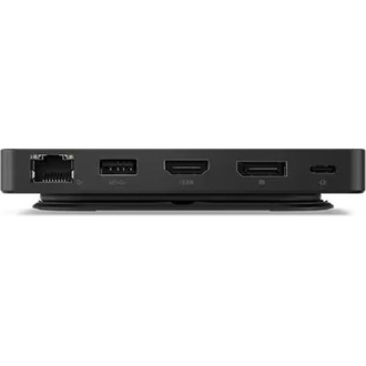 Lenovo Dual Display Travel Dock 5-port 65W USB-C dokkoló fekete