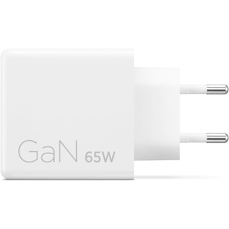 Lenovo Dual USB-C GaN 65W univerzális hálózati töltő adapter fehér