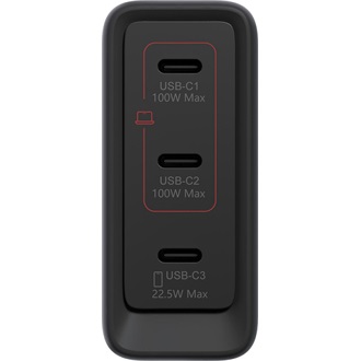 Lenovo GaN 100W univerzális hálózati töltő adapter fekete