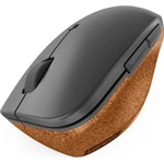 Lenovo Go Wireless optikai vezeték nélküli vertikális egér szürke-barna