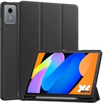 Lenovo Idea Tab / Idea Tab GIGAPACK Tok álló, bőr hatású aktív FLIP, ceruza tartó, FEKETE