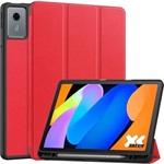 Lenovo Idea Tab / Idea Tab GIGAPACK Tok álló, bőr hatású aktív FLIP, ceruza tartó, PIROS