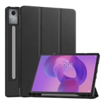 Lenovo Idea Tab Pro GIGAPACK Tok álló, bőr hatású aktív FLIP, ceruza tartó, FEKETE