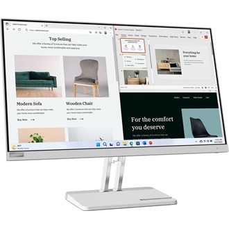 Lenovo L27e-40 27" VA LED monitor szürke 100Hz FreeSync
