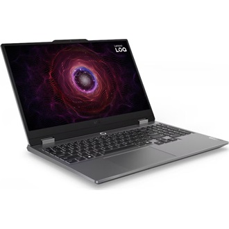 Lenovo LOQ 15IRX10 gaming notebook szürke (144Hz G-Sync; Luna Grey)