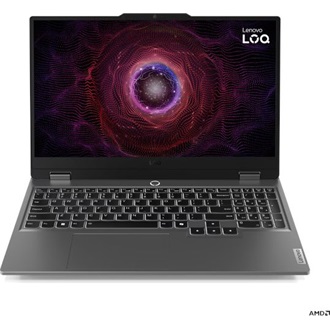 Lenovo LOQ 15IRX10 gaming notebook szürke (144Hz G-Sync; Luna Grey)