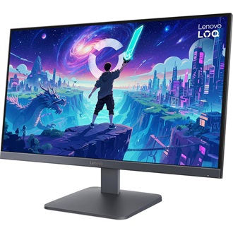 Lenovo LOQ 27Q-10 27" IPS LED gaming monitor szürke 180Hz FreeSync (Luna Grey)
