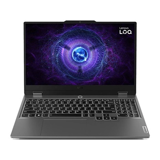 Lenovo LOQ 15AHP10 gaming notebook szürke (144Hz G-Sync; Luna Grey)