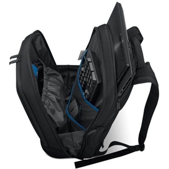 Lenovo Legion Armored Backpack II 17,3" poliészter notebook gaming hátizsák fekete