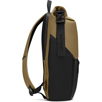 Lenovo Legion Backpack GB500 16" notebook gaming poliészter/nylon hátizsák fekete-sárga 25L
