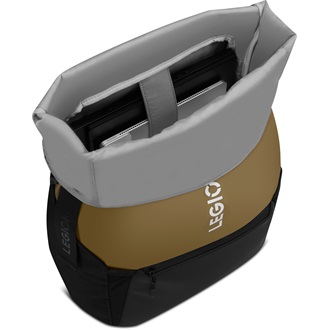 Lenovo Legion Backpack GB500 16" notebook gaming poliészter/nylon hátizsák fekete-sárga 25L