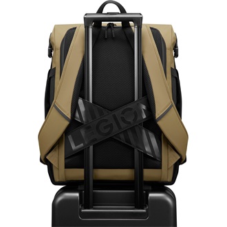 Lenovo Legion Backpack GB500 16" notebook gaming poliészter/nylon hátizsák fekete-sárga 25L