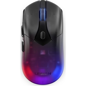 Lenovo Legion M410 optikai USB / vezeték nélküli gaming egér fekete (Transparent Black)