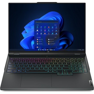 Lenovo Legion Pro 7 16IAX10H gaming notebook fekete (240Hz G-Sync; Eclipse Black) + 4 Switchable Keycaps